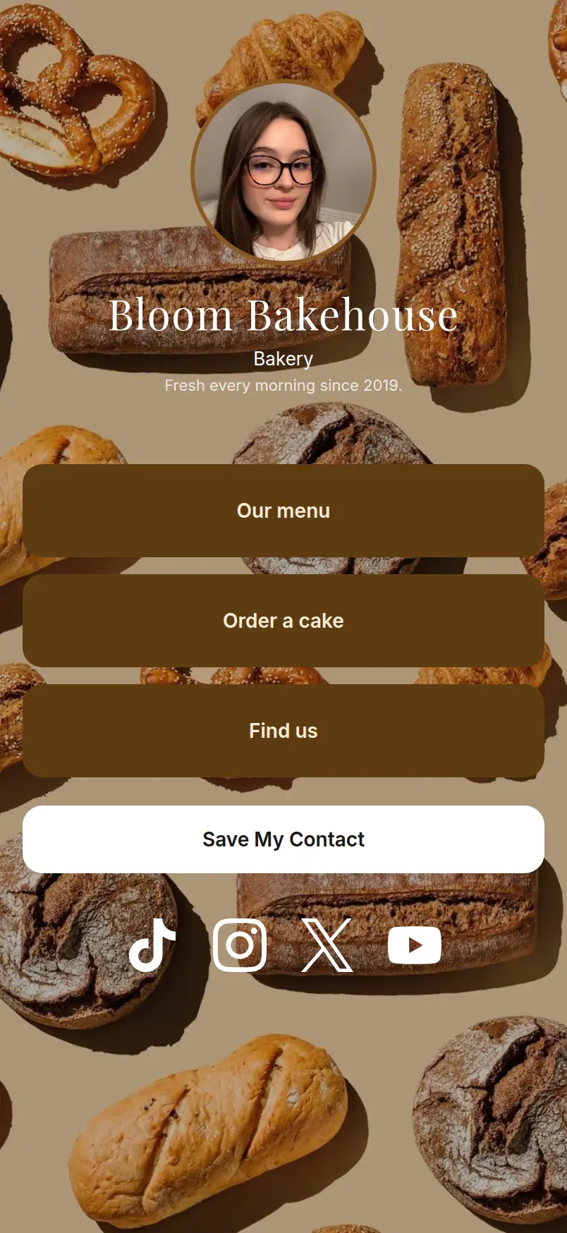 Bloom Bakehouse template
