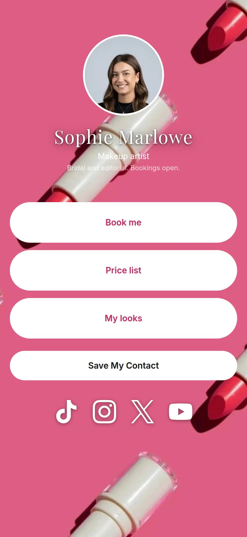 Sophie Marlowe template