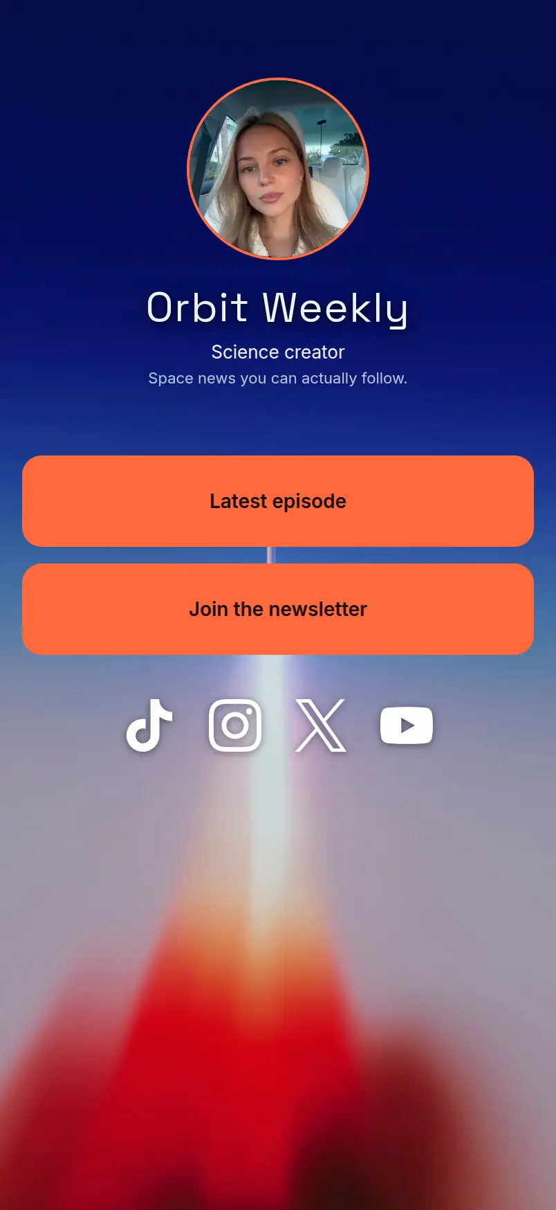 Orbit Weekly template