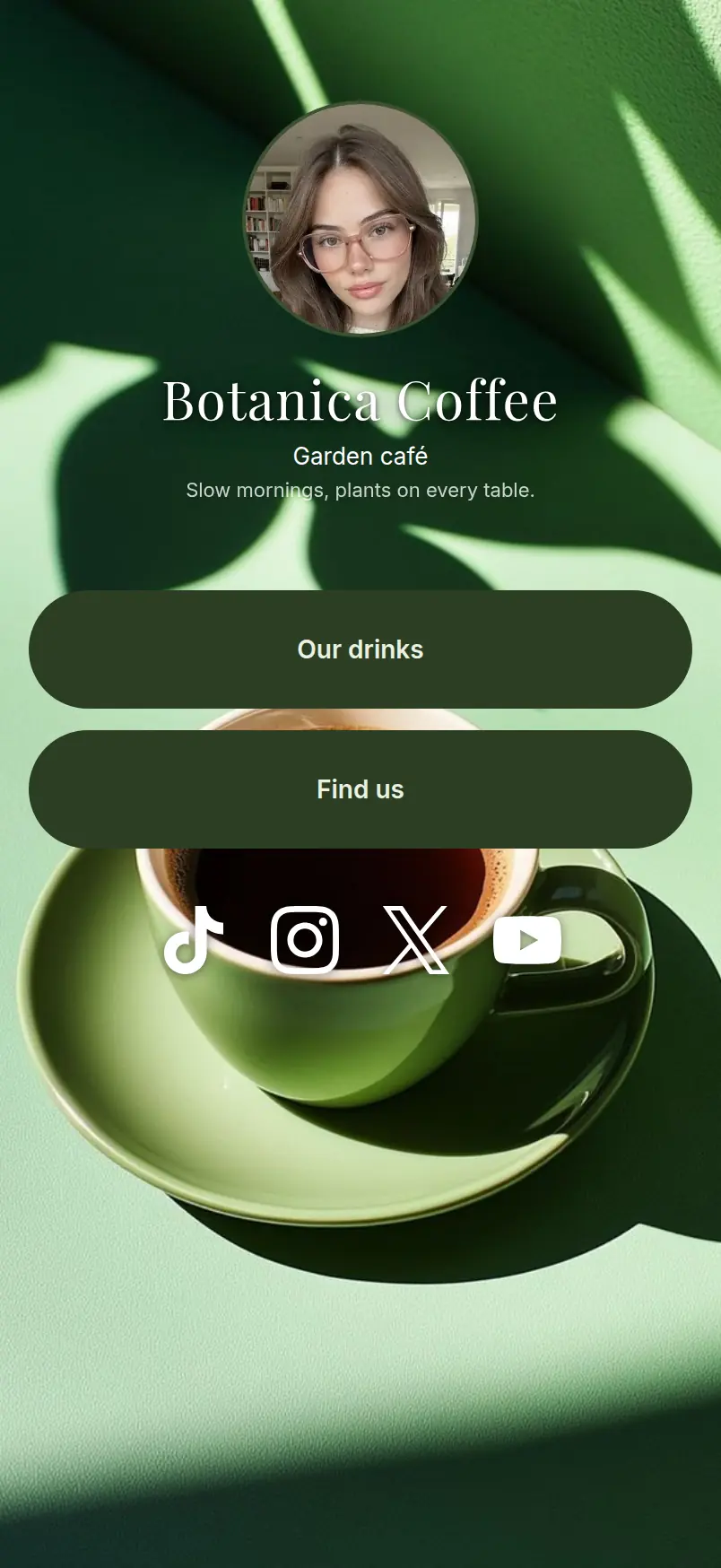 Botanica Coffee template