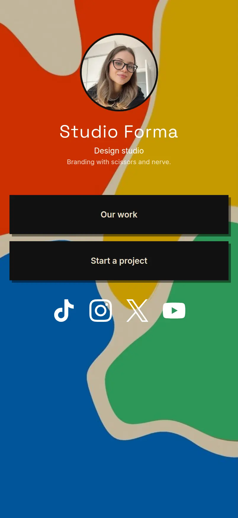 Studio Форма template